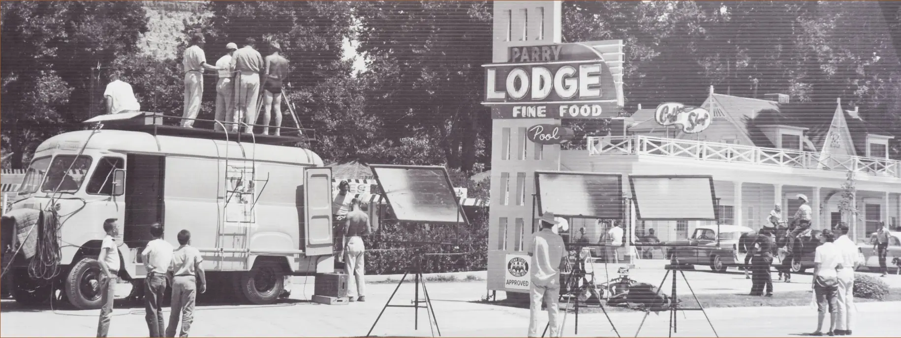 Parry Lodge Film Set